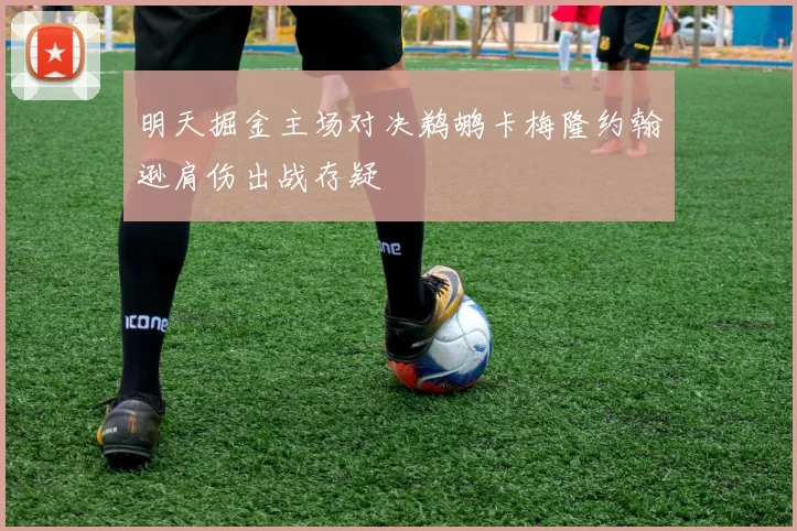 明天掘金主场对决鹈鹕卡梅隆约翰逊肩伤出战存疑