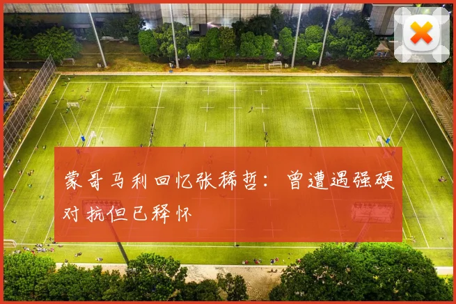 蒙哥马利回忆张稀哲：曾遭遇强硬对抗但已释怀